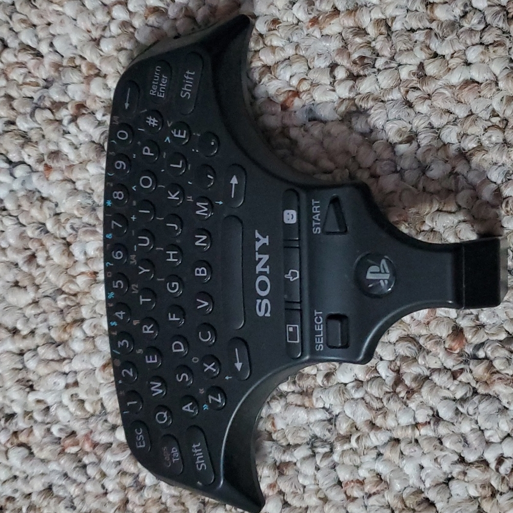 Sony wireless keypad for Playstation 3
